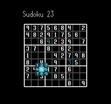 SUDOKU 23 screenshot