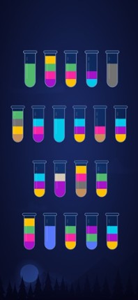 Water Sort Color Puzzle Game screenshot