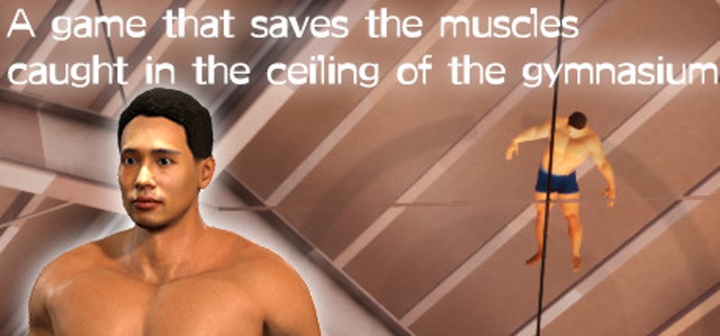 A game that saves the muscles caught in the ceiling of the gymnasium Image
