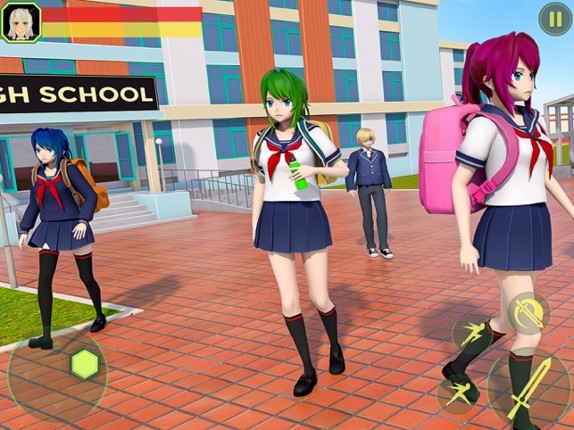 Anime High School Girl Fighter screenshot