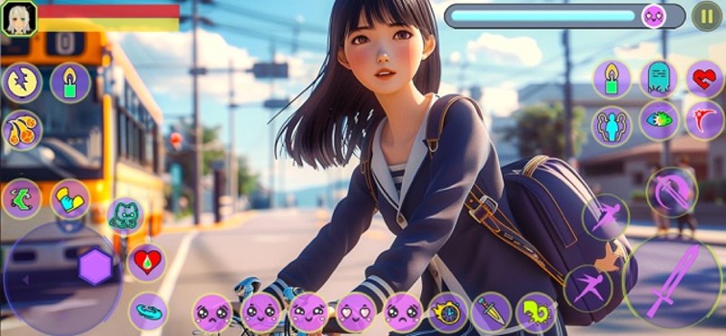 Anime High School Girl Fighter screenshot