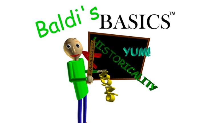 Baldi Basic and  education and learning. Game Cover