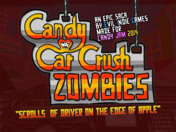 Candy Car Crush 3D : Zombies screenshot