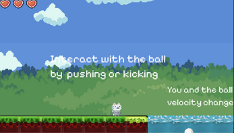 Cat Golf Platformer screenshot