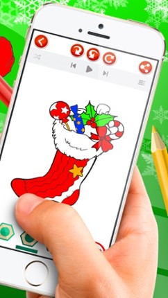 Christmas Coloring Book  - Xmas Pictures to Color screenshot