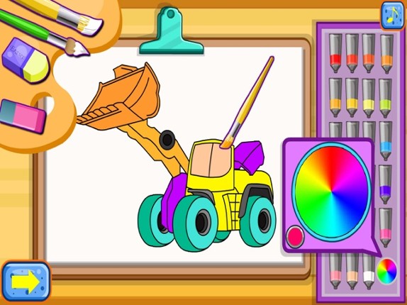 Coloring games - Drawing game screenshot