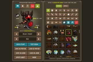 Fantasy Heroes: Character Editor & Sprite Sheet Maker Image