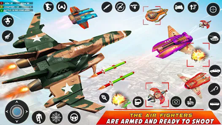 Army Bus Robot Car Game 3d screenshot