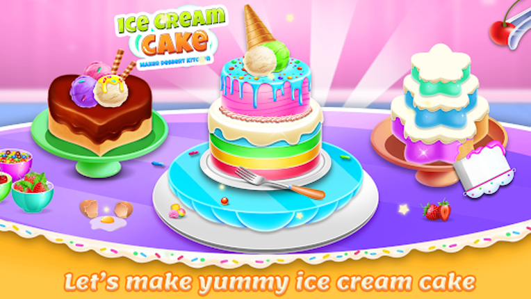 Sweet IceCream Cake Maker Game screenshot