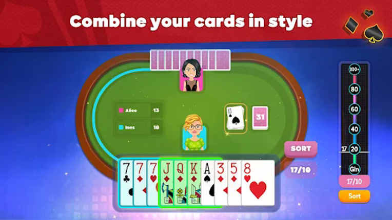 GinRummy.com : The reference screenshot