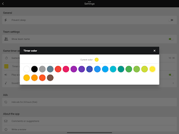 3x3 Basketball Scoreboard screenshot