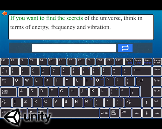 Typing Test - Unity Source Code Game Cover