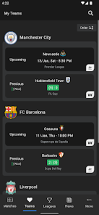 Jdwal - Soccer Simply screenshot