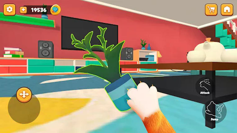 Naughty Cat: Virtual Cat Chaos Image