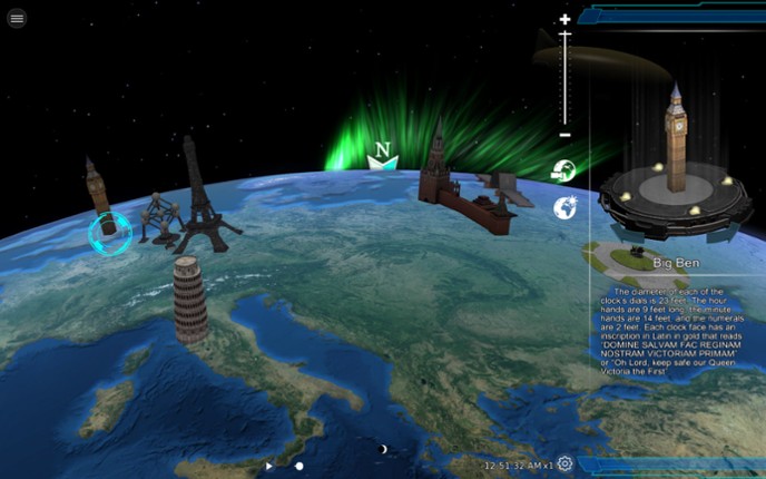 Globe Geography 3D screenshot