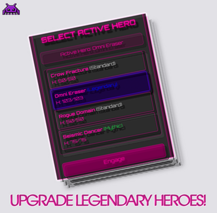 Grid Raid Heroes screenshot