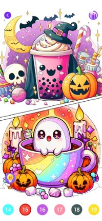 Halloween Color: Story Games Image