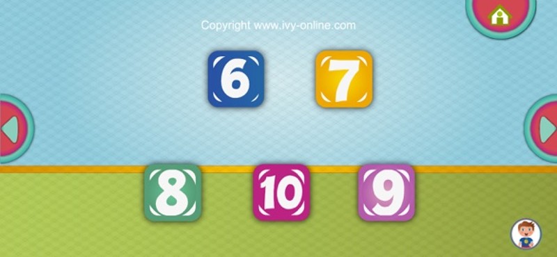 Ivy Numbers 6 to 10 screenshot