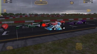 Kart VS Formula Sports Car Race Image