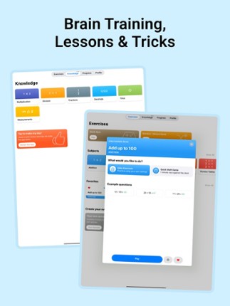 Mental Math Games & Practice screenshot