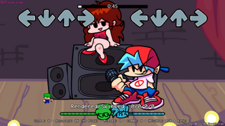 Mickeyfan's Stupid & Crazy FNF modding scene Image