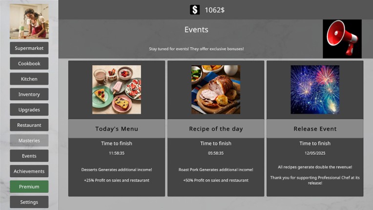 Professional Chef screenshot