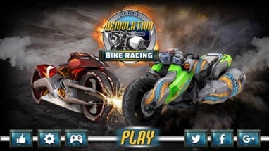 Real Demolition Derby Bike Racing &amp; Crash Stunts Image