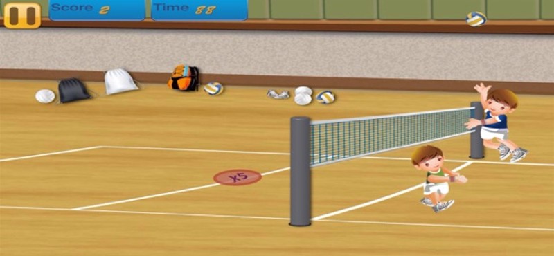 Spike the Volleyballs Image