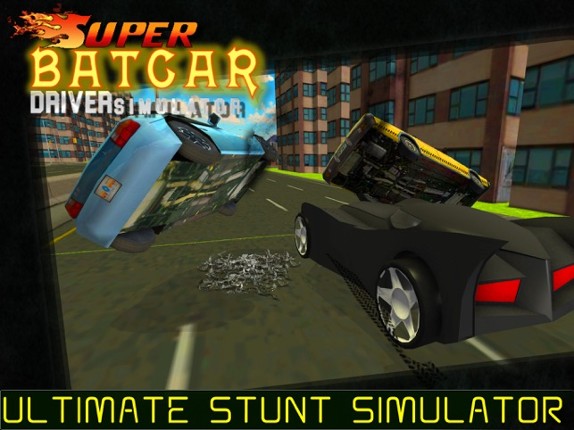 Super Bat Car Driver Simulator &amp; Extreme Racer Sim screenshot