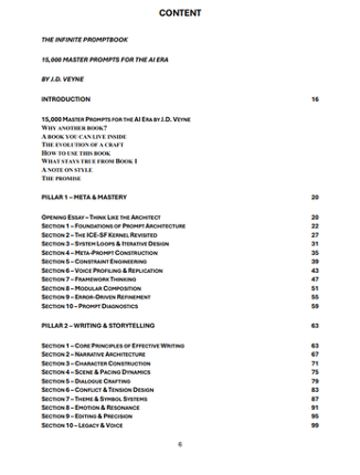 The Infinite Promptbook — 15,000 Master Prompts for the AI Era screenshot