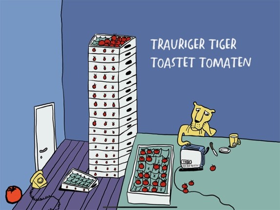 Trauriger Tiger Image