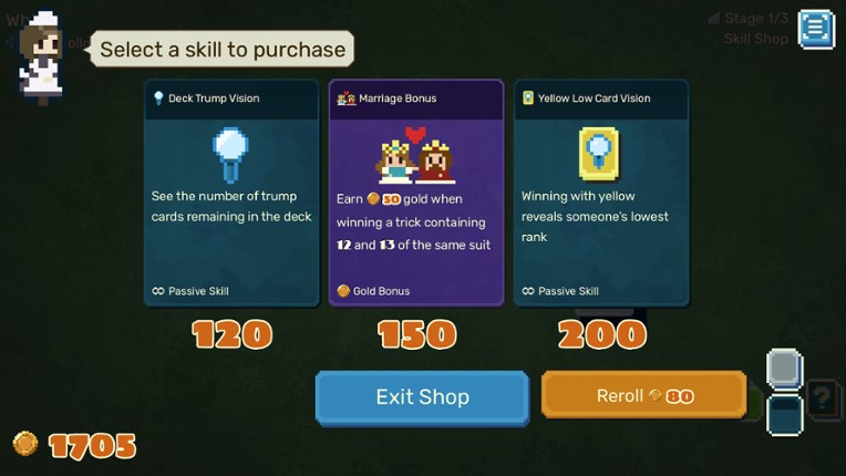 Trick-Taking Rogue screenshot