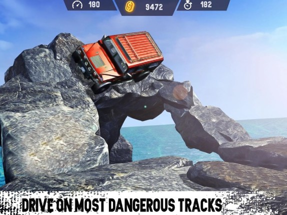 4x4 Delivery Jeep Trucker screenshot