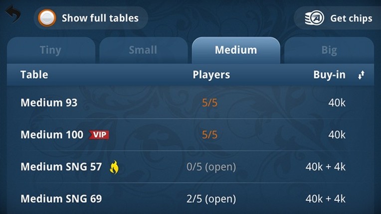 Appeak Poker - Texas Holdem screenshot