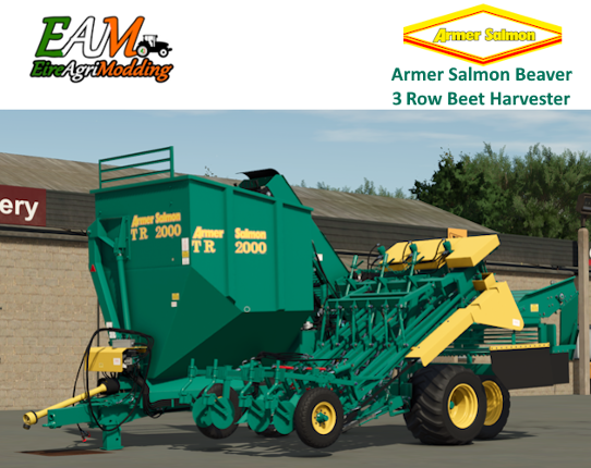 Armer Salmom TR2000 3 Row Beet / Veg Harvester Image