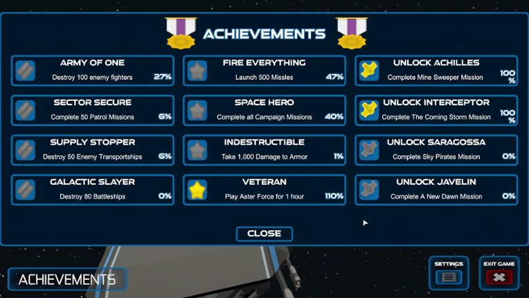 Aster Force screenshot