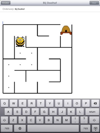 Beehive Maze Race (bee against the bear) Image