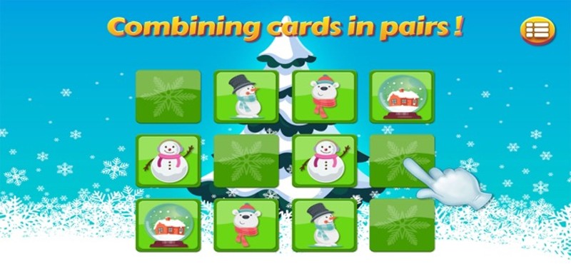 Card Match Christmas Fun screenshot