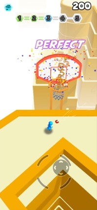 Crazy Basket 3D screenshot