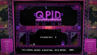 Digital Eclipse Arcade: Q.P.I.D. Image