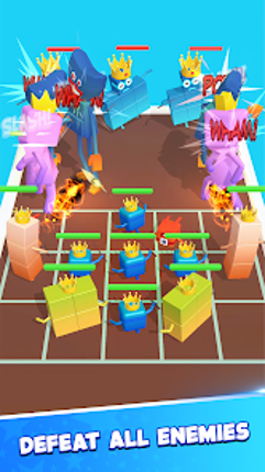 Merge Number Cube: 3D Run Game screenshot