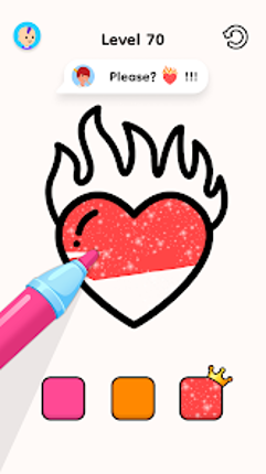 Color Love: Color Page ASMR screenshot