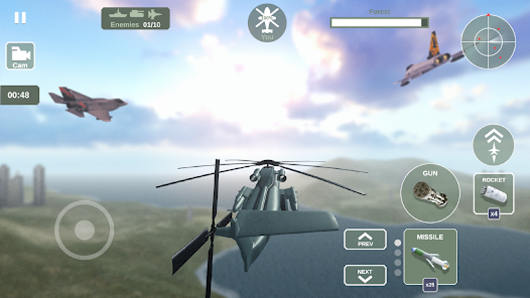 Helicopter Simulator: Warfare screenshot