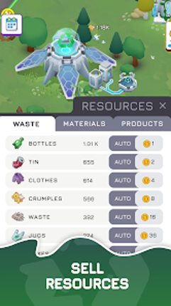 Idle Clean Planet screenshot