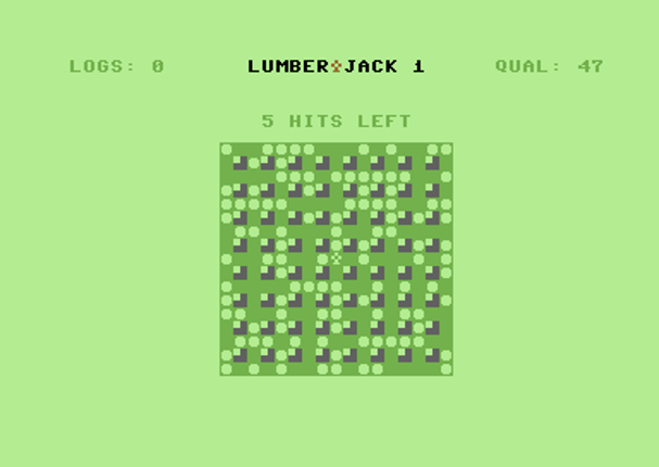 Lumberjack (C64) by romwer Game Cover