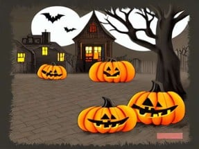 Haunted Halloween Hidden Object Image