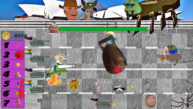 Putin VS Zombies screenshot