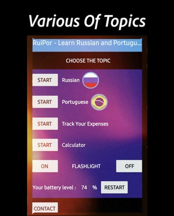 RuiPor - Learn Russian and Portuguese Image