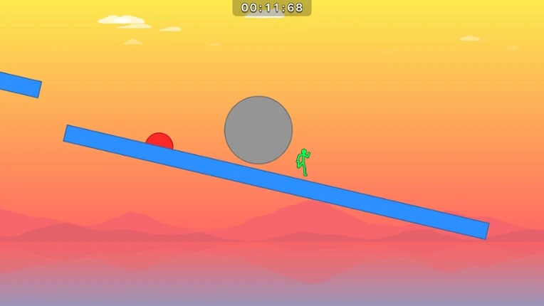 Stickman Obstacle Course screenshot