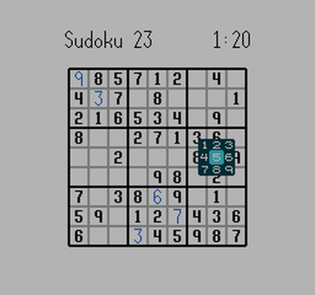 SUDOKU 23 screenshot